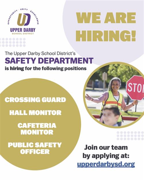 Safety department hiring for several positions